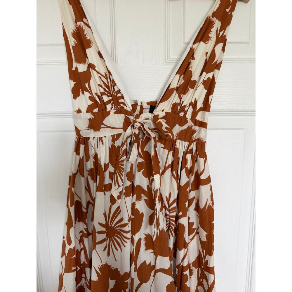 AaKaa boho floral maxi dress women's size S - Picture 4 of 8
